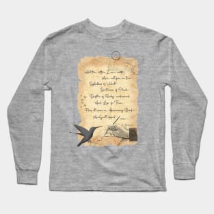 All the letters I can write - Dickinson Long Sleeve T-Shirt